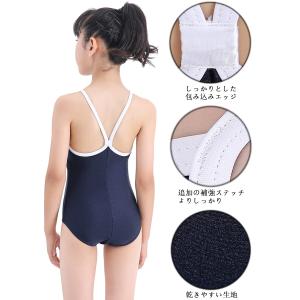 スクール水着 女の子 ワンピース水着 学校用水...の詳細画像3