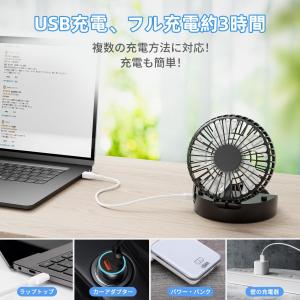 ハンディファン 携帯扇風機 小型 扇風機 ハン...の詳細画像5