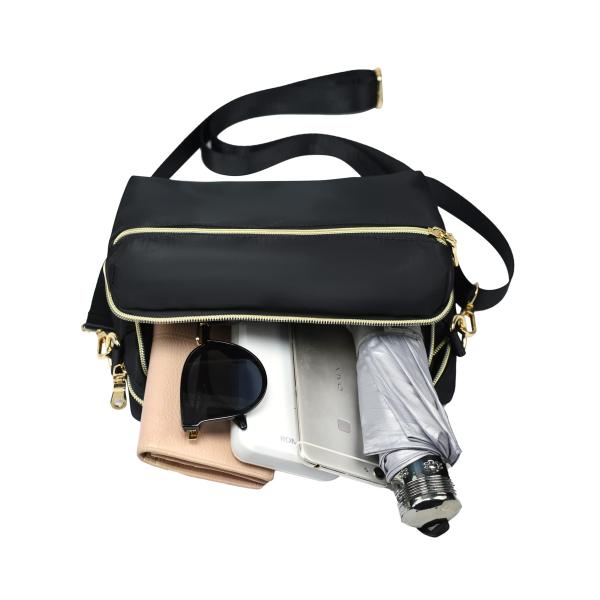 ショルダーバッグ 斜めがけマザーバッグ人気 かわいい 超軽量 多層 大容量 ミニバッグ ナイロン 防...