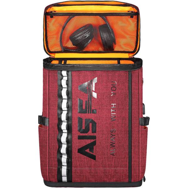 リュック メンズ リュックサック 防災 バックパック スクエア リュックサック 防水17インチPC ...