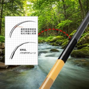渓流竿 ロッド 延べ竿 コンパクト 川釣り 竿...の詳細画像3