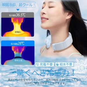 長時間冷感ネッククーラー 首用瞬間冷却氷嚢 冷...の詳細画像3