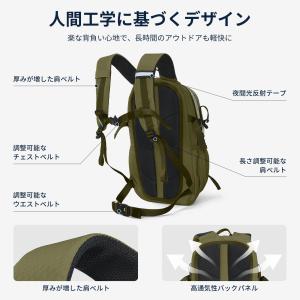 トレッキング リュック 軽量 登山 リュック ...の詳細画像2