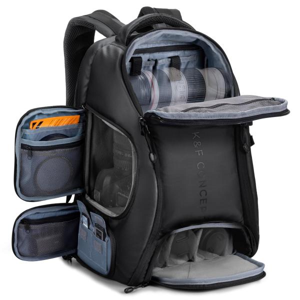 カメラバック カメラリュック リュックサック バックパック 大容量 2気室 おしゃれ nikon c...