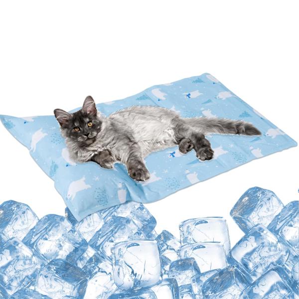 冷感マット 枕付き ペット ひんやりマット 犬 猫ひんやりマット あごのせ ペット冷却マット ジェル...