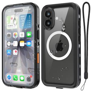 iPhone 17 ケース 防水 IP68完全防水・防塵 MagSafe・Qi充電対応 MIL規格耐衝撃 全面保護 水中撮影 | iPhone 17専用｜IP68完全防水・防塵
