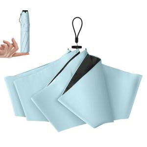 日傘 UVカット 100%遮光 遮熱 折り畳み日傘 軽量 コンパクト 折りたたみ傘 兼用雨傘 紫外線遮断 耐風撥水 晴雨兼用 携帯便利 男女兼用 キッズ 収納ポーチ付き