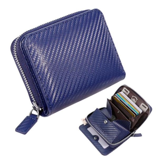 ミニ財布 本革 二つ折り コイン財布 ボックス型 大容量 お札が折れない レディース メンズ 小銭入...