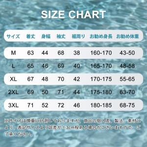 ラッシュガード メンズ 長袖 水着 ラッシュパ...の詳細画像5