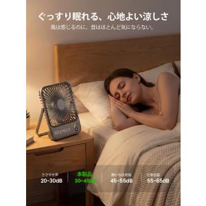 10000mAh 卓上扇風機 超薄 静音 小型...の詳細画像4