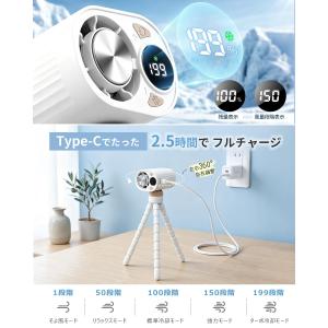 扇風機 ハンディ ミニ扇風機 冷却ファン 手持...の詳細画像4