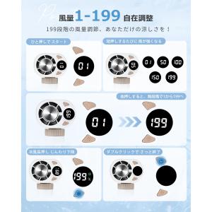 扇風機 ハンディ ミニ扇風機 冷却ファン 手持...の詳細画像5