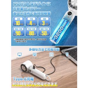ハンディファン 冷却プレート搭載 携帯扇風機 ...の詳細画像4