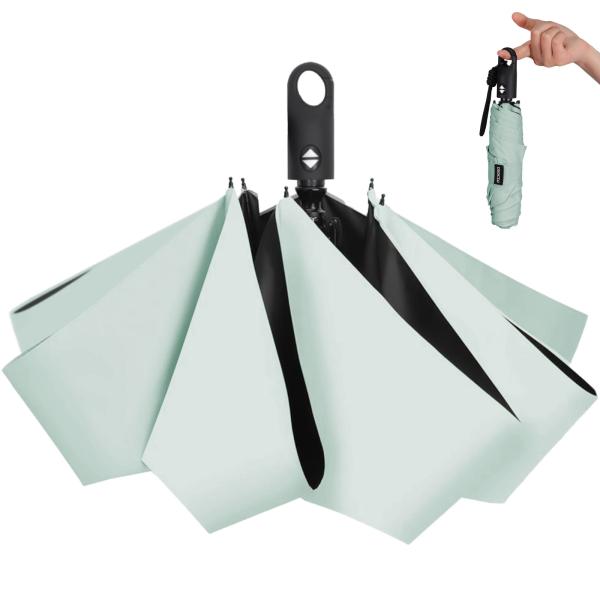 DSDCDJ 日傘 超軽量 【JIS認証済 100% 遮光 紫外線遮断】折りたたみ傘 完全遮光 肌を...