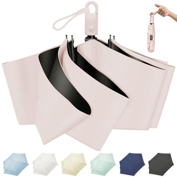 DSDCDJ 【2025新登場 JIS認証】日傘 uvカット 100 遮光 折り畳み 超軽量 完全遮...