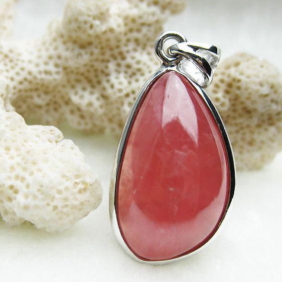 インカローズ ロードクロサイト ペンダント  k1-565