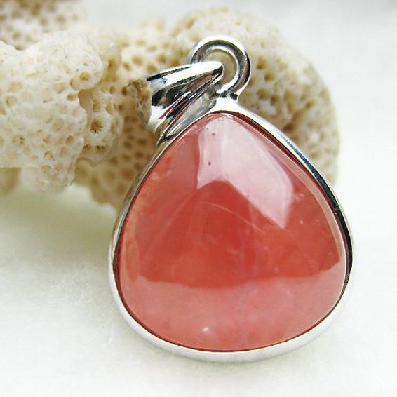 インカローズ ロードクロサイト ペンダント  k1-578