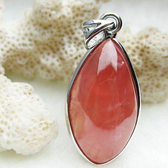 インカローズ ロードクロサイト ペンダント  k1-587