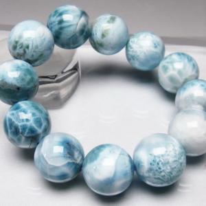 ラリマー ブレスレット 15mm t7-22375 : 誠安天然石専門店 - 通販