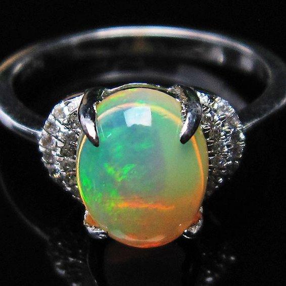 プレシャスオパール 指輪 (12号) l388-426