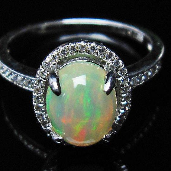 プレシャスオパール 指輪 (15号) l388-437