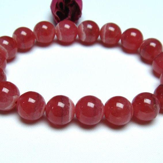 インカローズ ロードクロサイト ブレスレット  11mm  l56-538