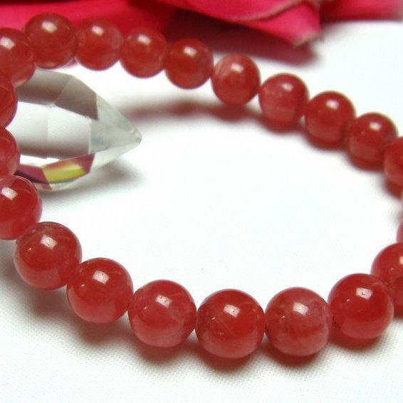 インカローズ ロードクロサイト ブレスレット  9mm  l56-679