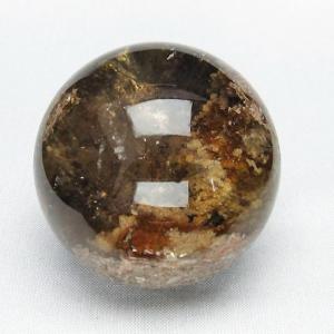 ガーデンクォーツ（庭園水晶） 丸玉 52mm t100-4844 : 誠安天然石専門