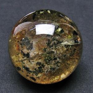 ガーデンクォーツ（庭園水晶） 丸玉 52mm t100-4844 : 誠安天然石専門