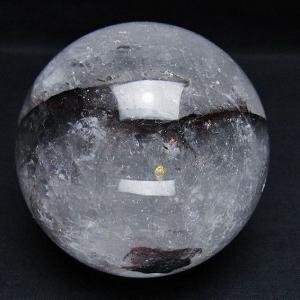 ガーデンクォーツ（庭園水晶） 丸玉 57mm t100-4831 : 誠安天然石専門