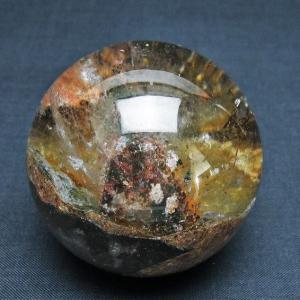 ガーデンクォーツ（庭園水晶） 丸玉 57mm t100-4831 : 誠安天然石専門