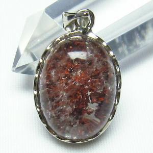 ガーデンクォーツ（庭園水晶） ペンダント t136-4321 : 誠安天然石専門