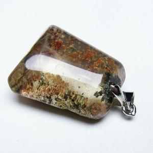 ガーデンクォーツ（庭園水晶） ペンダント t136-4321 : 誠安天然石専門