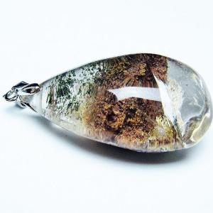 ガーデンクォーツ（庭園水晶） ペンダント t136-4650 : 誠安天然石専門