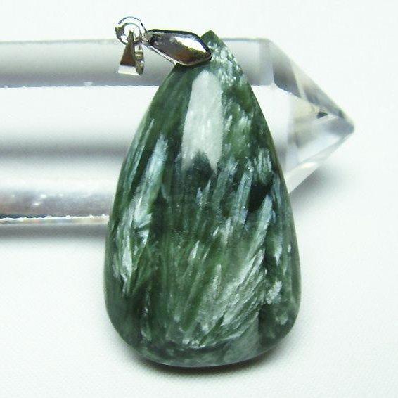 セラフィナイト ペンダント  t14-3237