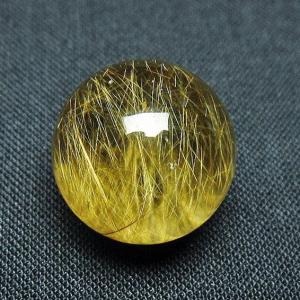 ガーデンクォーツ（庭園水晶）ルチル入り 丸玉 59mm t100-4834 : 誠安