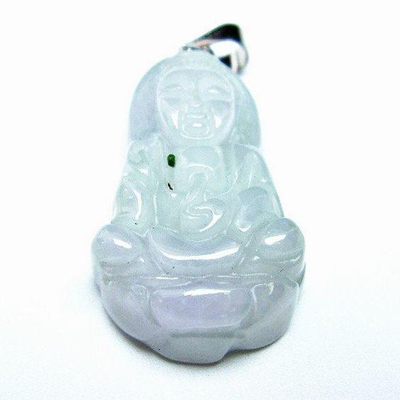 糸魚川翡翠 ペンダント 観音様  t146-3262