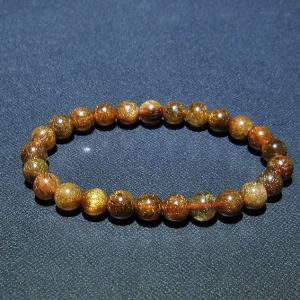 ルチルクォーツ バングル ゴールドタイチンルチル t107-3652 : 誠安