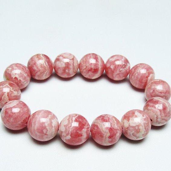 インカローズ ロードクロサイト ブレスレット  17mm  t16-15022