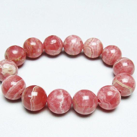 インカローズ ロードクロサイト ブレスレット  16mm  t16-15027