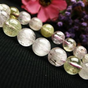 クンツァイト ブレスレット 13mm パワーストーン 天然石 k1-1307 : 誠