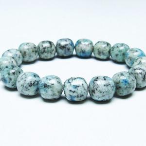 K2ストーン アズライト イン グラナイト ブレスレット t193-4085 : 誠