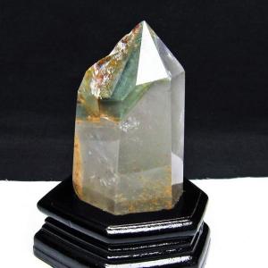 ガーデンクォーツ（庭園水晶）ファントム 六角柱 t222-2457 : 誠安