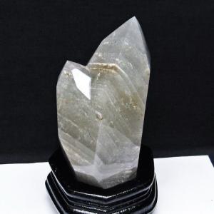 1.1Kg スーパーファントム水晶 ダブルポイント t222-2241 : 誠安天然石