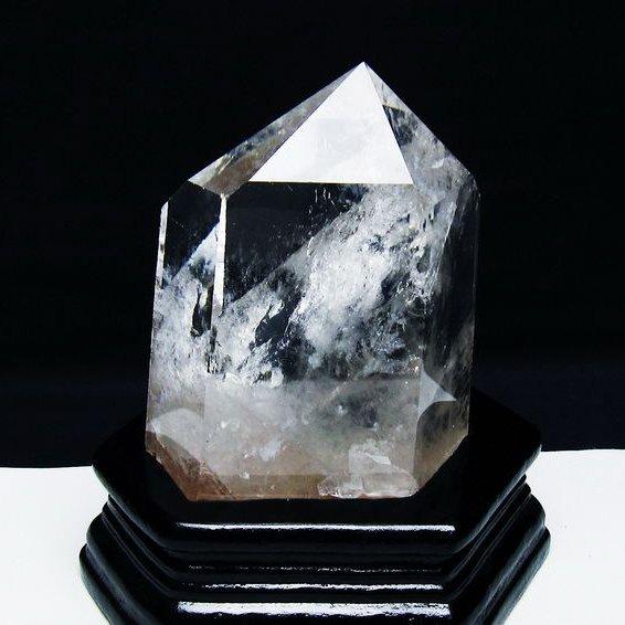 虹入り ヒマラヤ水晶 六角柱 t222-2542
