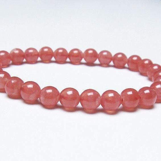 インカローズ ロードクロサイト ブレスレット  7mm  t27-2550