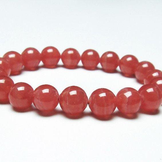 インカローズ ロードクロサイト ブレスレット  9mm  t27-2561