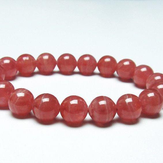 インカローズ ロードクロサイト ブレスレット  10mm  t27-2563