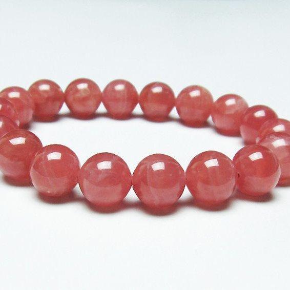 インカローズ ロードクロサイト ブレスレット  11mm  t27-2564