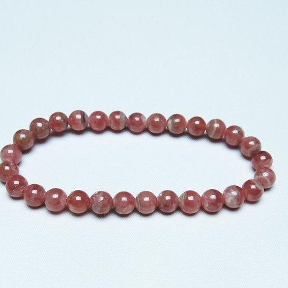 インカローズ ロードクロサイト ブレスレット  7mm  t27-2665